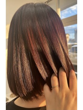 グレイス ヘア デザイニング(GRACE hair designing) カシスレッド