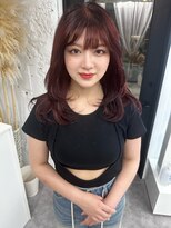 リア(riah) 大人可愛いザクザクレイヤースタイル♪