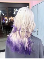 ミーナ バイ ワンズ 町田(mina by one's kyougoku)&nbsp;ハッシュカット フルバング 愛され ブリーチ レッドブラウン