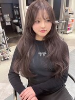 リリー(Lilley) (lilley内堀)韓国ヘア×グレージュ×顔まわり