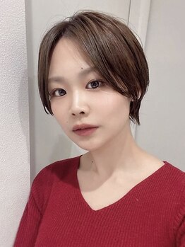 フサ(Fusa)の写真/カラーと組み合わせたかわいい丸みのあるショートスタイルが人気♪〔ショート/ダブルカラー/ブリーチ〕