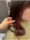 ピンクイヤリングカラー
