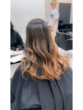 アライブ ハラジュク(ALIVE harajuku) 【Rikuto指名限定】バレイヤージュグラデーション