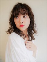 シーン 自由が丘(scene)&nbsp;ミディアム/セミディ×艶髪パーマ[自由が丘]