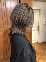 ウニレ バイ センス(unire by sense)&nbsp;【レイヤーボブ】馴染むハイライト/グレージュカラーが人気！