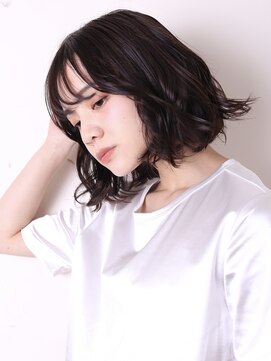 ヨファヘアー 岡本店(YOFA hair) イメチェン前髪こなれミディアンブレラカラー0906