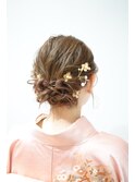 ★ヘアセット/結婚式/お呼ばれ/洋装/和装