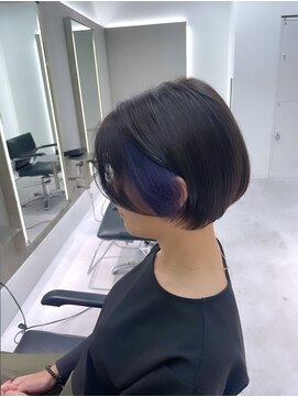 スイ 松戸(SUI) ショートカットのインナーカラー♪