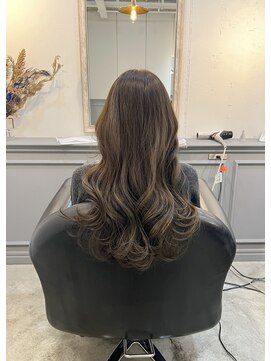 ラム(L'am) グレージュカラー/透明感カラー/艶髪/ブリーチなし