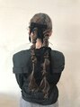 リル(LIL) ツインの編みおろしスーパーロングをデザインしました!