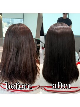 ルミス 銀座(Lumis) ストレートスタイル/艶髪/髪質改善/縮毛矯正/銀座/東銀座