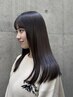 【藤森限定】カット　天使の輪ストレート　カラー