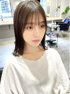 ソト 銀座(soto.) ハイライトカラー/くびれヘア/レイヤーパーマ/ミニボブ[銀座]