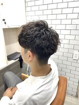 ハツ 橋本(HATSU) 男らしく☆刈り上げツイストパーマ!