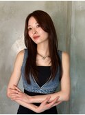 池袋 髪質改善 縮毛矯正 レイヤー さらつやロング♪
