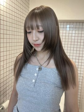 ペレ アネックス 大阪梅田茶屋町店(PELE ANNEX) くびれヘア/アプリコットオレンジ/夏のヘアアレンジ/梅田