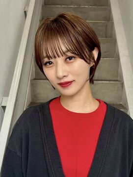 クロト(Clotho) ショートカット/髪質改善縮毛矯正白髪ぼかしレイヤーカラーボブ