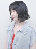 ＊ゆるふわパーマボブウェーブニュアンスパーマ大人ボブパーマ