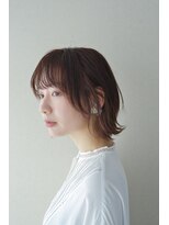 バトン(baton)&nbsp;大人ガーリー/似合わせカット/ミディアムレイヤー カット/2