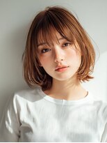 ロディーナ 大口 新子安(rodina)&nbsp;クラゲヘアー/小顔に見せるヘア/ココアベージュ/大口子安新子安