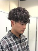 MEN’S HAIR/波巻ツイストスパイラル/フェザーパーマ/茅ヶ崎