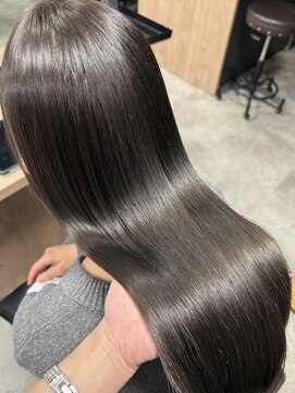 リンクミリ(Link mili) 【オリーブグレージュ】髪質改善/韓国ヘア/レイヤーカット