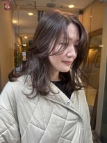 ロニカ 銀座(LOuNICA)&nbsp;ラベンダーベージュ/ベージュカラー/髪質改善/レイヤーヘア