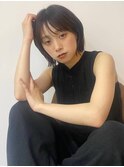 大人かわいいくびれボブ　2