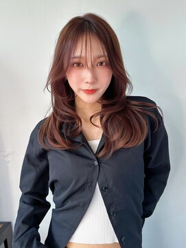 マインバイアフロートギンザ(MYNE by AFLOAT GINZA) 大人可愛いレイヤースタイル／春オススメブラウンカラー