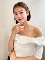 トゥルーズ 梅田茶屋町店(TLUUS) 【TLUUSイメチェン前髪ピンクベージュクールショート】