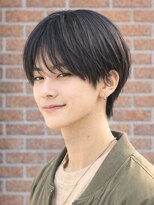 ビューティースペースラルジュヘアー(Beauty Space Large hair)&nbsp;マッシュショート前下がりマッシュ短めバングビジネスショート