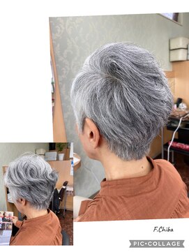 エレガンス ルシア(ELEGANCE lucia) 大人上品ショート|白髪を活かすシルバーショート