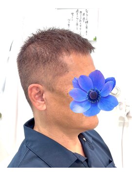 シルク(Silk) カラーリングと5ミリからのすっきり刈り上げスタイル！