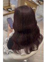 アヴァンス 広島本通店(AVANCE.) 着物ヘア/大人ガーリー/ダークアッシュ/似合わせカット/広島