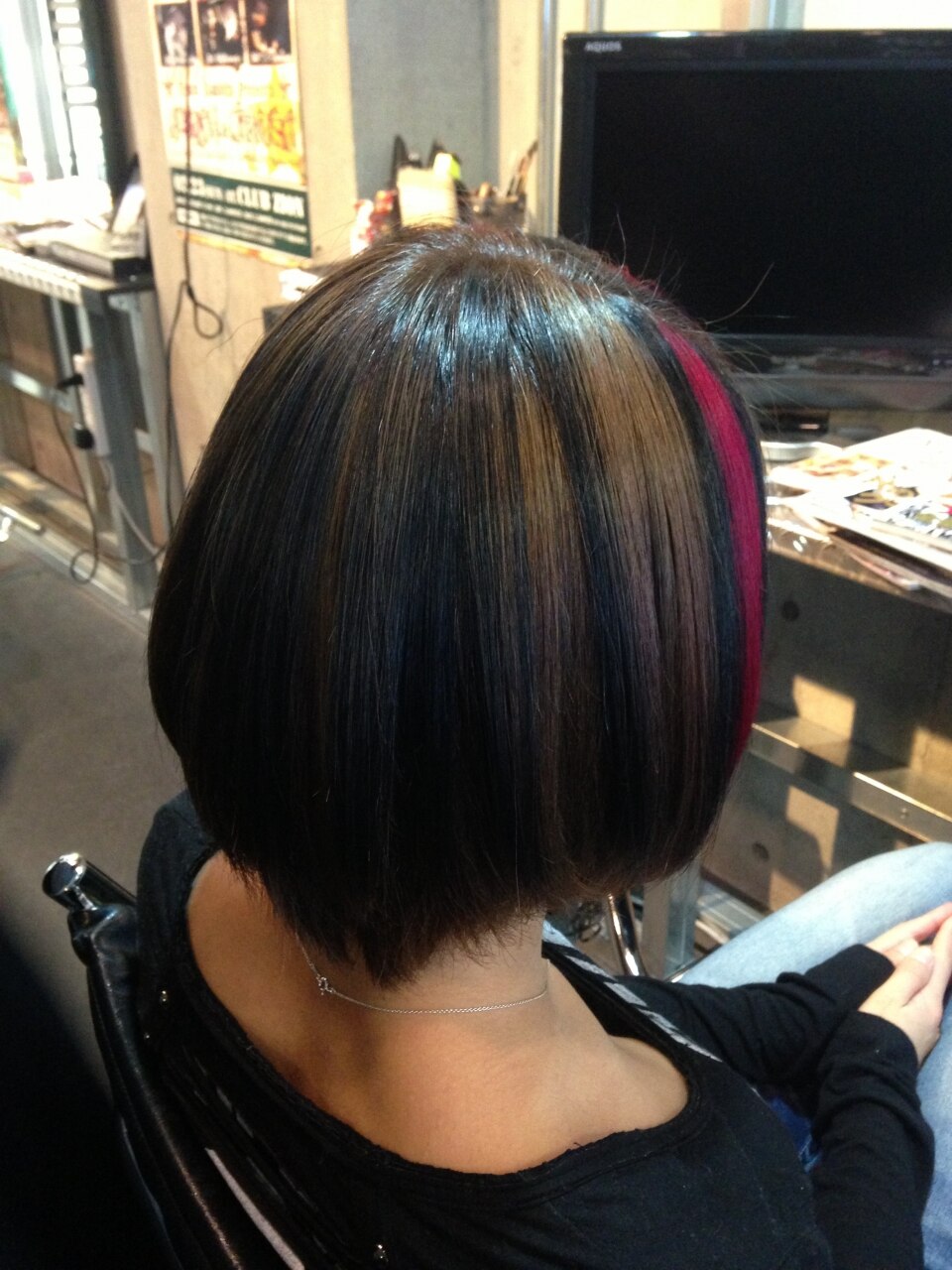 赤黒太メッシュ!:L000804120|ゾーマ(ZOUMA)のヘアスタイル 赤黒太メッシュ!:L000804120|ゾーマ(ZOUMA)のヘアスタイル