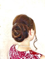 アンジュ ヘアー(ange hair) 編み込みヘアセット