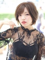 リビーチ ヘア リゾート 赤羽(Rebeach HAIR RESORT) 【赤羽リビーチ】透明感カラー＋マニッシュショートボブ　