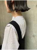 bibito 切りっぱなしボブ ハイライトロブ 外ハネパーマ