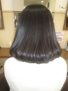 コアフィールフィス(COIFFURE fils) 【見附・今町】内巻きボブ　M3D縮毛矯正