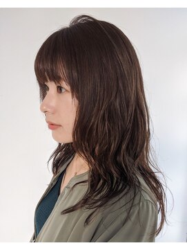 ソアヘアー(Soar hair) 【Soar】マロングレージュ×パーマ