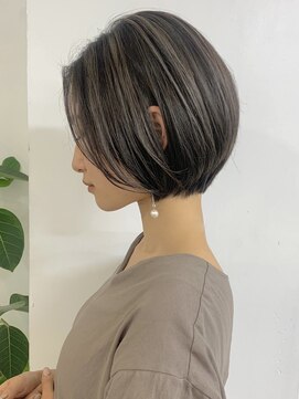 エリマ 調布(elima) 大人かわいい◎ハイライトショート イルミナカラー 20代30代