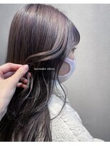 リリー(Lilley)&nbsp;【Lilley 稲永麻衣】ラベンダーシルバー+透明感ヘア 天神/今泉