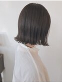 切りっぱなしボブ
