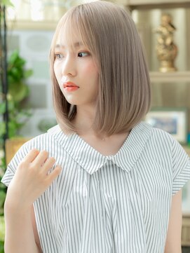 カバーヘア ブリス 戸田公園西口店(COVER HAIR bliss) 韓国風ハイライト小顔シースルー前髪a戸田公園20代30代40代!