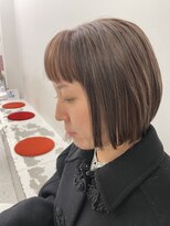 エンドリンク(endlink) ミニボブ×オレンジベージュ