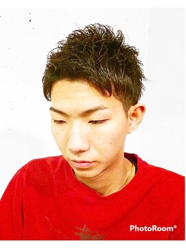 オレンチメンズヘアー(ORENCHI MEN'S HAIR) ベリーショートアップバング