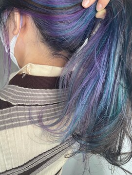 ネウィ 赤羽(newi) ブルー×パープル　ユニコーンカラー！