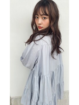 トゥーリ(tuuli) tuuli☆20代30代40代ベビーバングショコラベージュワンカール