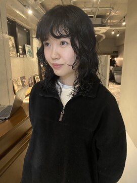 ソイリウム 下北沢(soi rium) layerベース　ミディアムパーマ