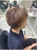 ふんわりひし形ショート